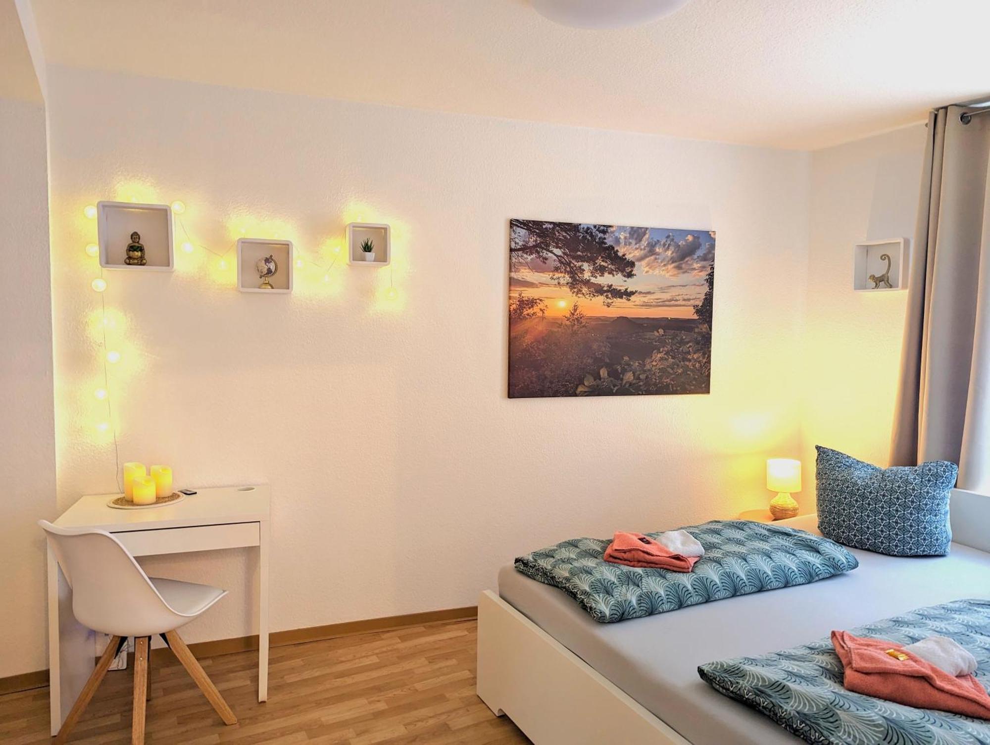 Hw2B - Urlaubsmagie - Wohlfuehlwohnung Mit Balkon, Pool, Sauna & Terrasse Sebnitz Exterior photo